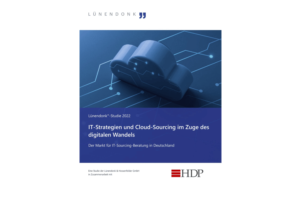 Lünendonk Studie 2022: IT-Strategien und Cloud-Sourcing im Zuge des digitalen Wandels